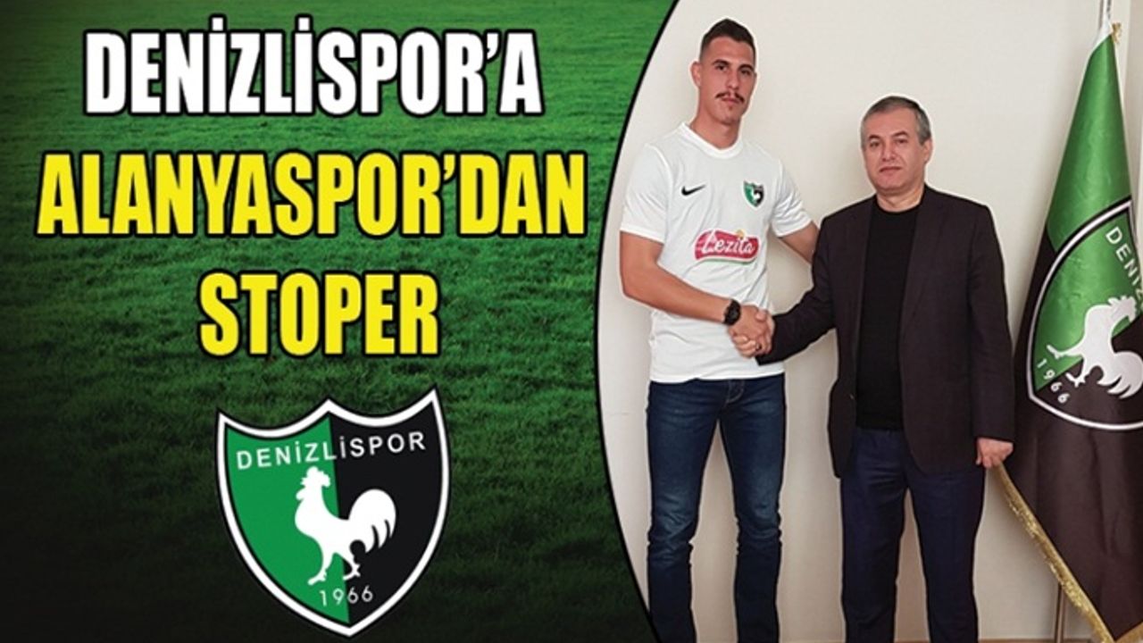 Alanyaspor'lu stoper Denizli'ye kiralandı