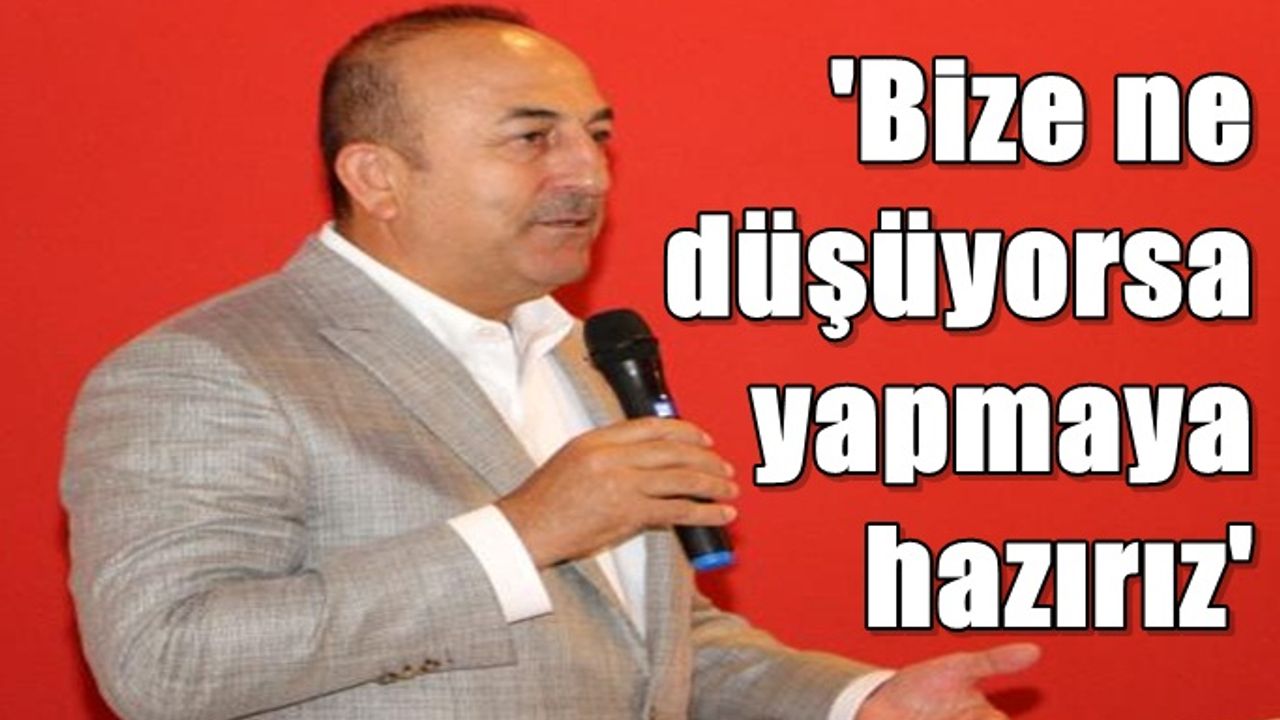 Bakan Çavuşoğlu: Hedefimiz stratejik ürünler