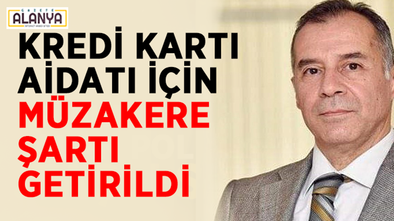 Kredi kartı aidatı için müzakere şartı getirildi