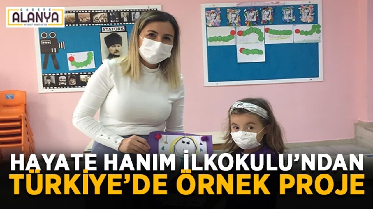 Hayate Hanım İlkokulu’ndan Türkiye genelinde örnek proje