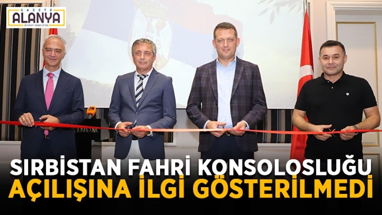 Alanya'da ki açılış Oktay Karaca’nın ev sahipliğinde düzenlendi