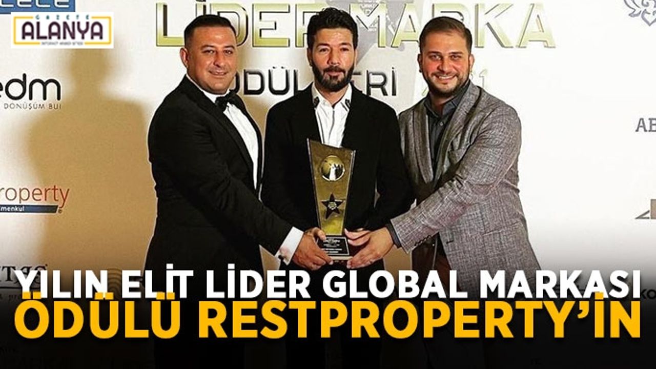Yılın Elit Lider Global Markası Ödülü Restproperty’in