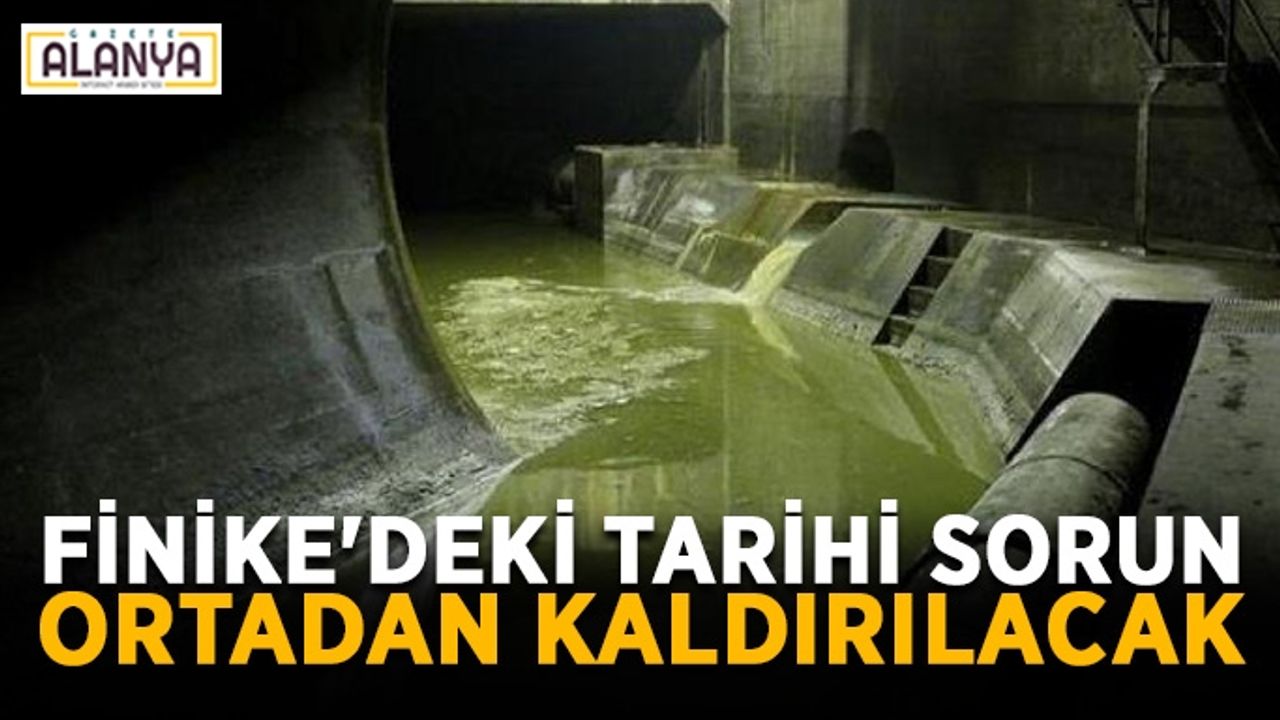 Finike'deki tarihi sorun ortadan kaldırılacak