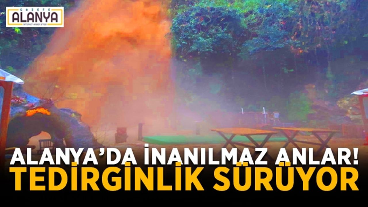 İşte o görüntüler! Benliler deresi taştı