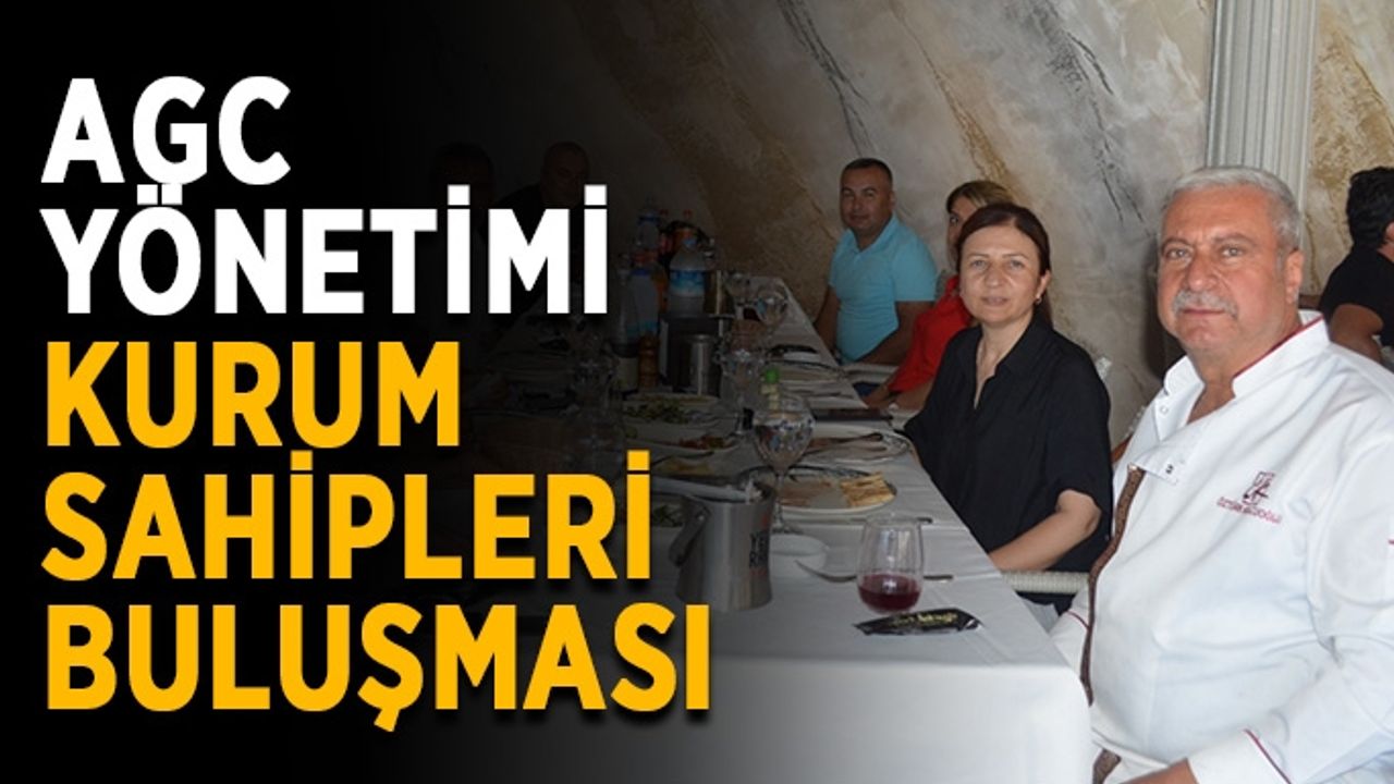 AGC üyeleri Öztürk Kolcuoğlu Restoran’tın misafiri oldu
