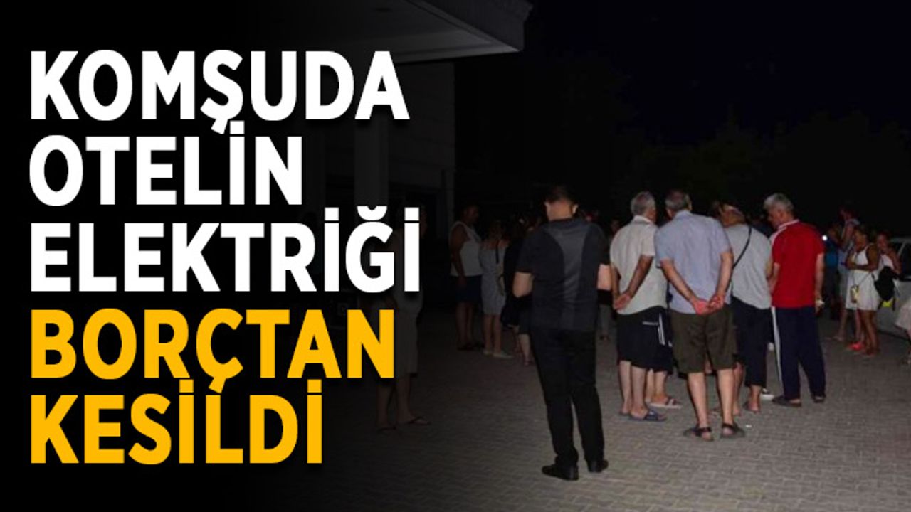 Alanya'nın komşusunda tatilciler şok oldu