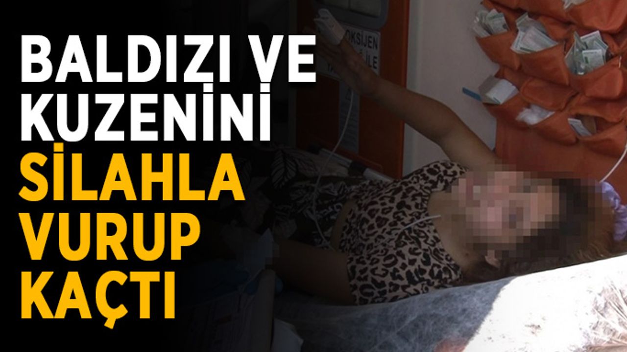 Baldızı ve kuzenini silahla vurup kaçtı