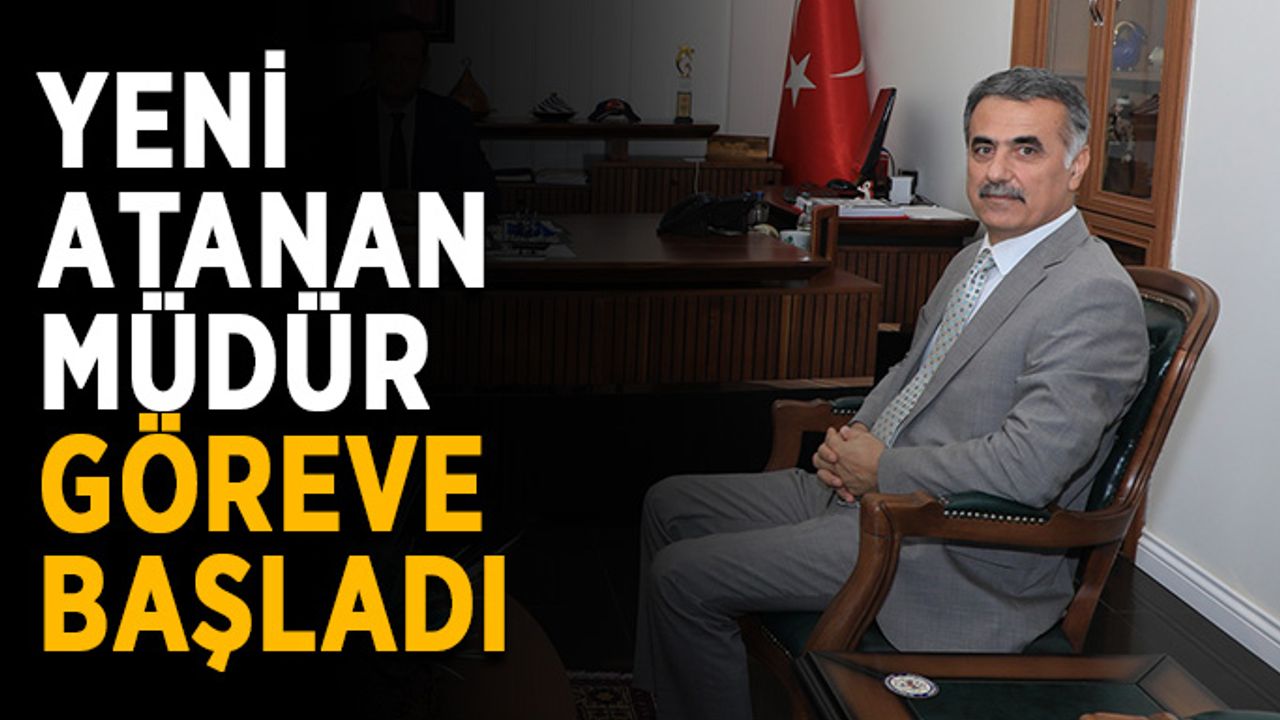 Alanya’ya yeni atanan müdür göreve başladı