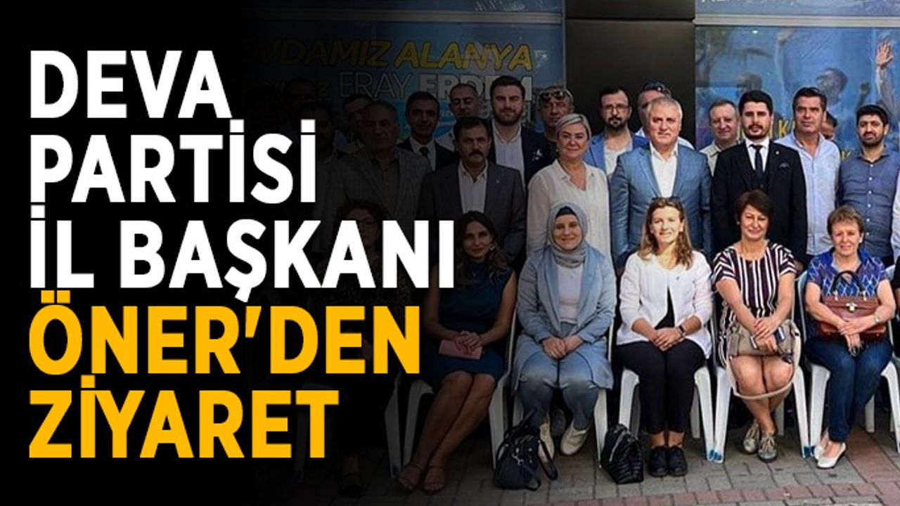 Başkan Öner'den Eray Erdem'e ziyaret