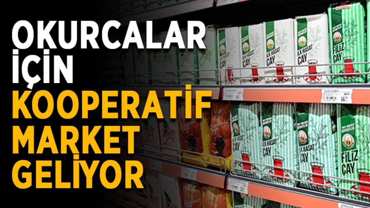 Okurcalar için Kooperatif Market geliyor