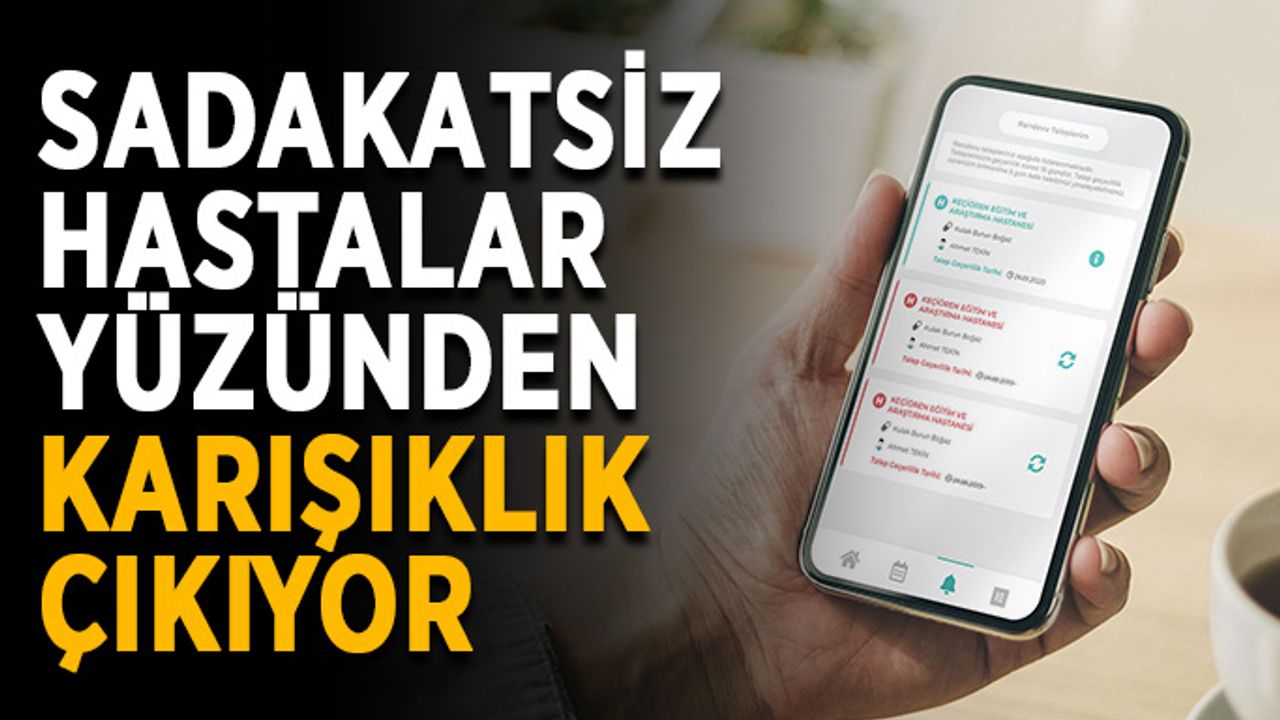 Alanya'da randevu alanlar hastaneye gitmiyor