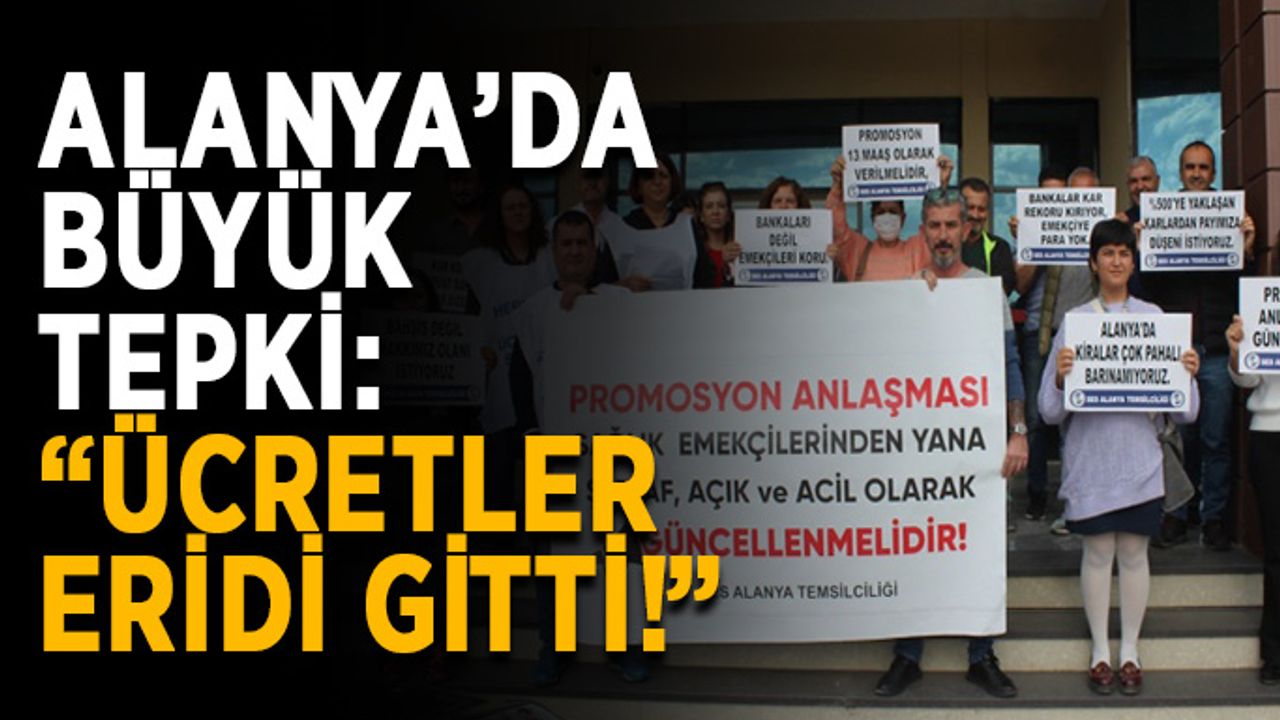 Alanya’da büyük tepki: “Parasal taciz var”