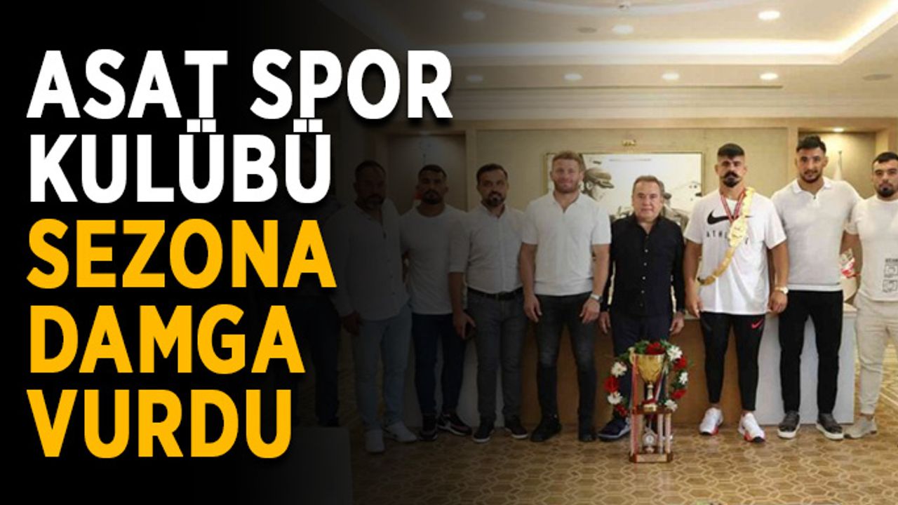 ASAT Spor Kulübü sezona damga vurdu