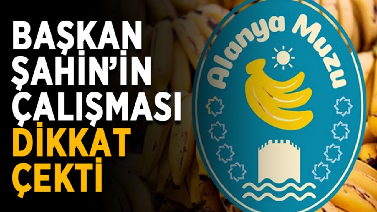 Alanya'nın marka değerini arttıran Şahin'e övgü