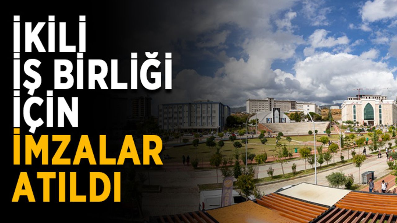 ALKÜ’den ikili iş birliği için imzalar atıldı
