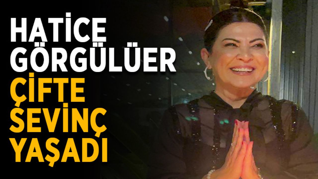 Hem yeni yılı hem de doğum gününü birlikte kutladı