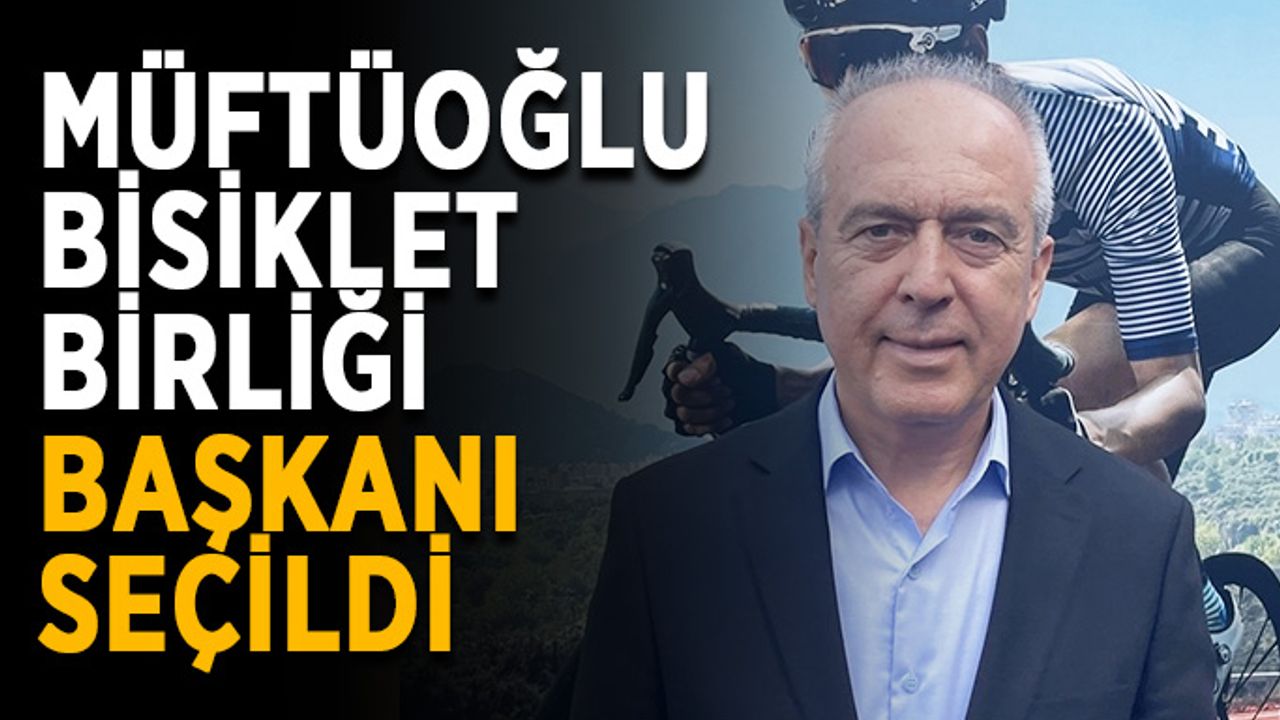 Balkan Bisiklet Birliği Başkanı Emin Müftüoğlu oldu