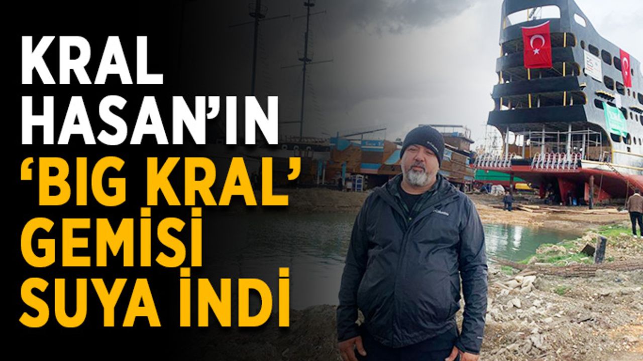 Efsane gemi, heybetiyle görenleri âdeta büyülüyor