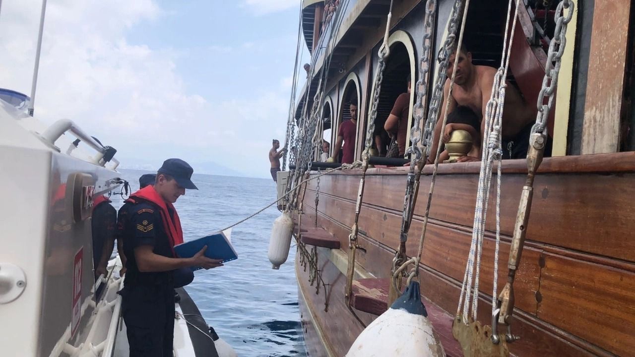 Alanya’da tekneler affedilmiyor: Tam 146 bin TL ceza