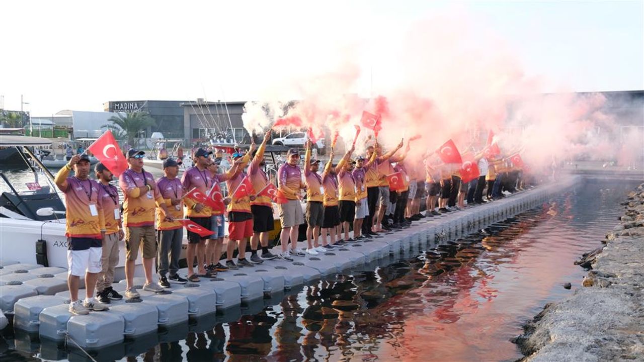 Alanya’da 300 sporcuyla balık tutma yarışı yapıldı