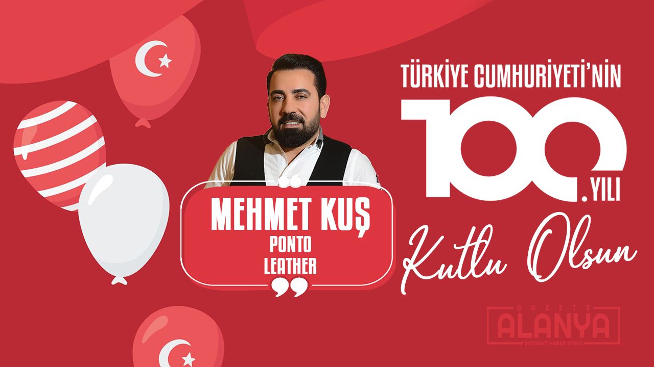 Mehmet Kuş | Cumhuriyet Bayramınız KUTLU OLSUN