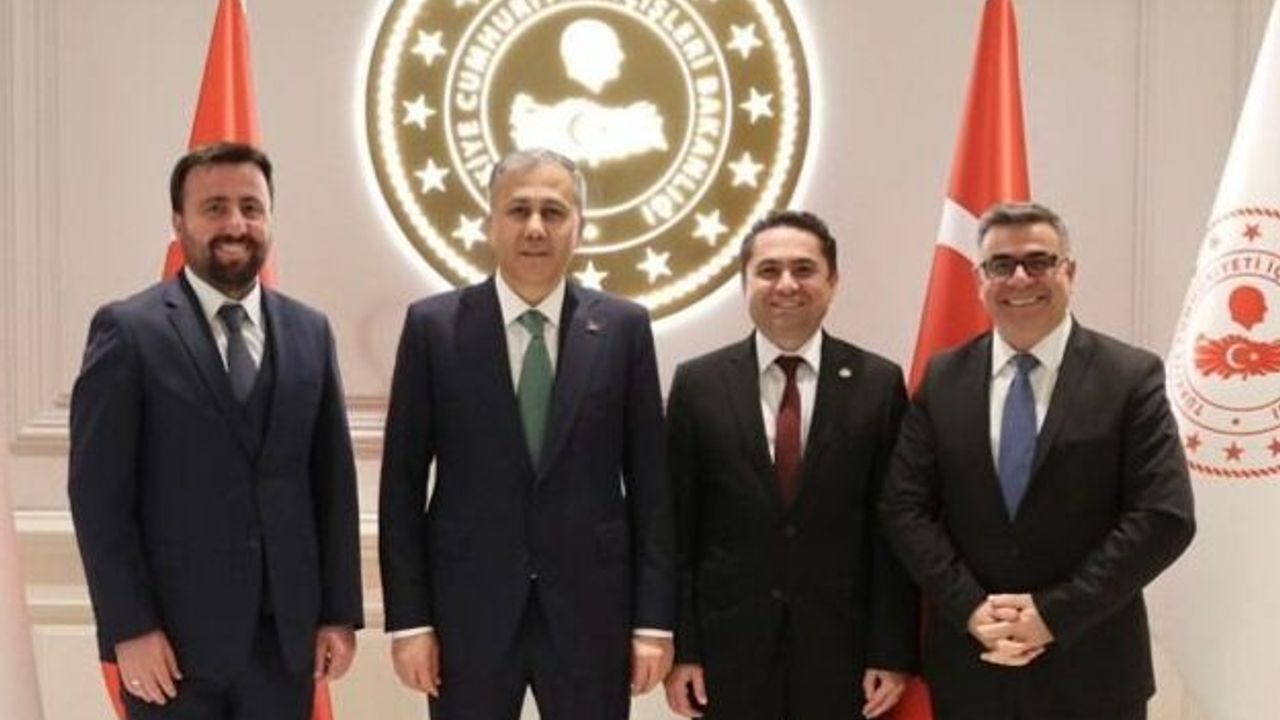 Rektör Türkdoğan’dan Bakan Yerlikaya’ya ziyaret