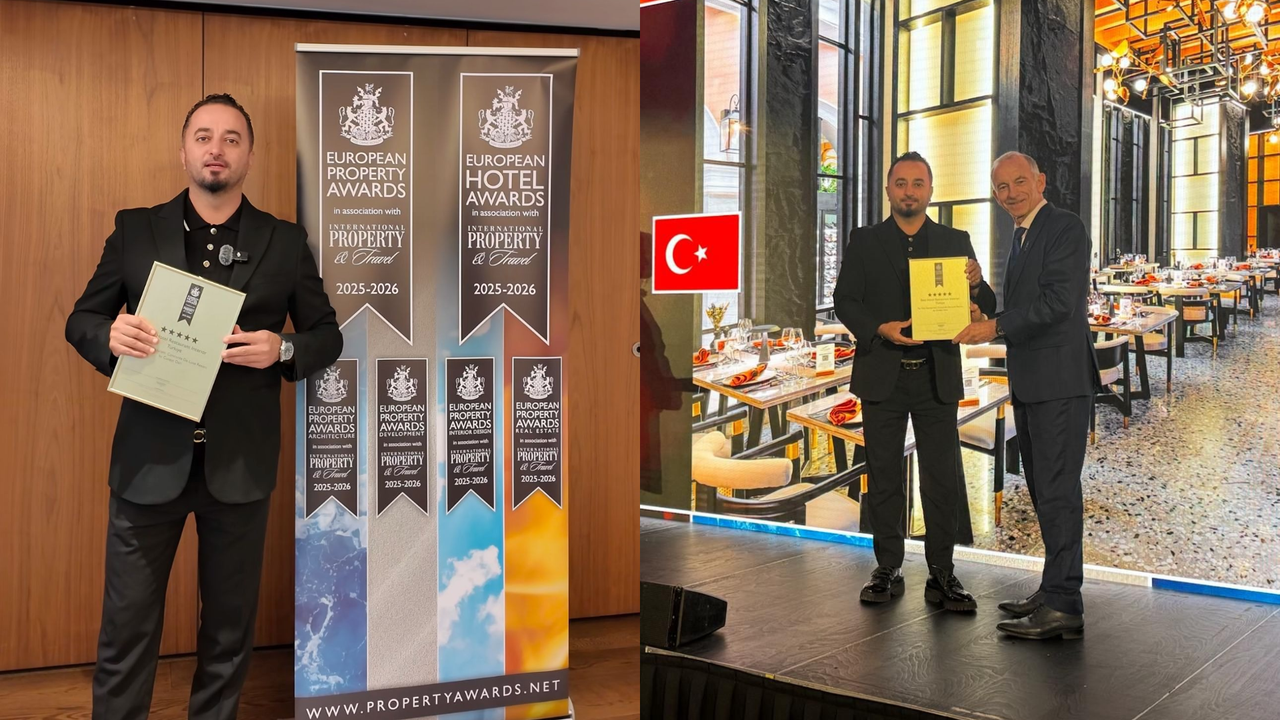 Alanya’nın gururu Cüneyt Darı’ya bir ödül daha!
