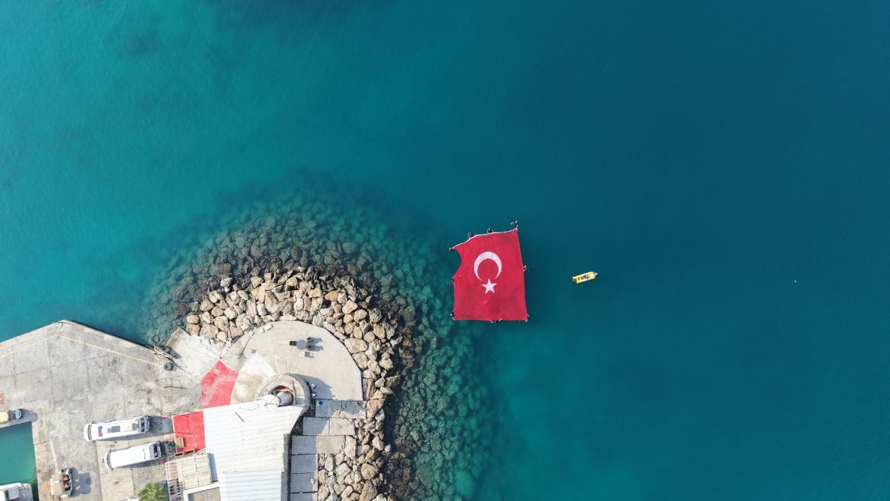 Cumhuriyet coşkusu, Alanya’da derinlerde yaşandı