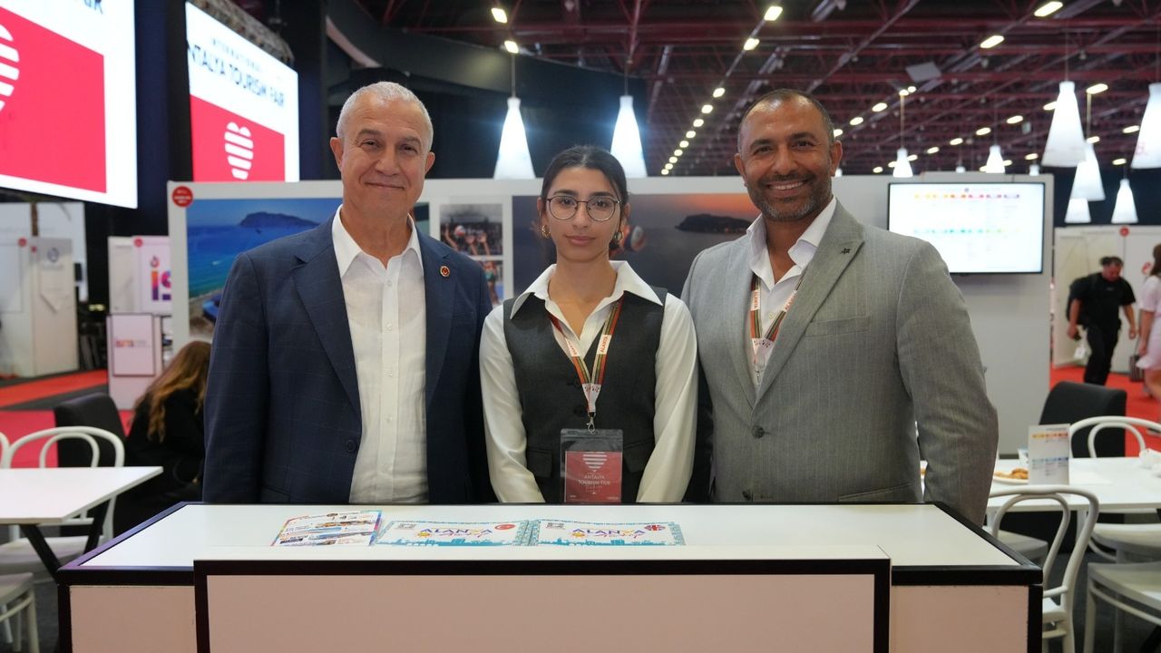 Genç gönüllü, ATF’de Alanya’yı anlattı