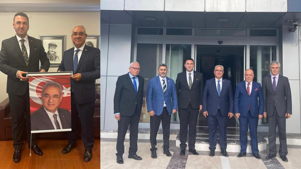 Federasyonlardan DSP Genel Başkanı Aksakal'a ziyaret
