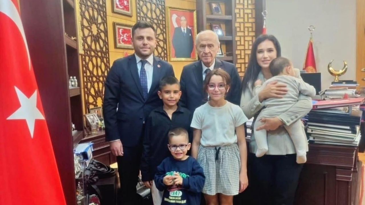 Genç işadamı Selçuk Güven Ülker’den, Devlet Bahçeli’ye anlamlı ziyaret