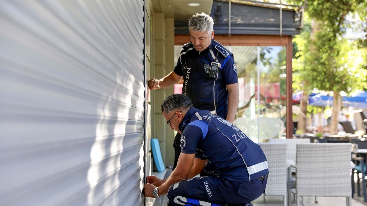 Alanya’da 2 işletmeye mühür vuruldu: “Asla taviz yok”