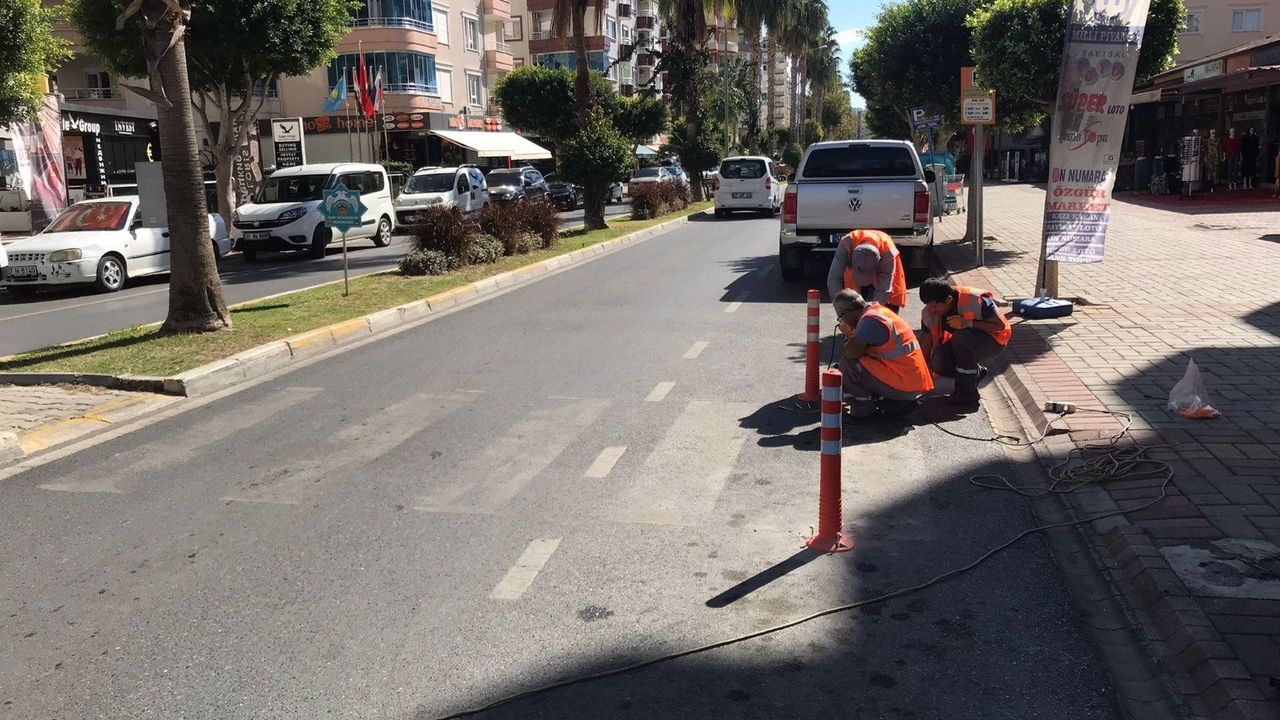 Alanya’da yaya geçitleri daha da azalacak