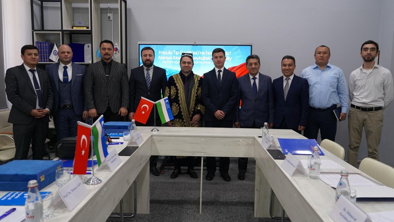 ALKÜ, Özbekistan’da mutabakat metni imzaladı