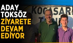 Aday Toksöz, ziyarete devam ediyor