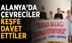 Alanya’da çevreciler keşfe davet ettiler