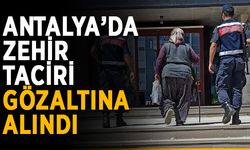 Antalya’da zehir taciri gözaltına alındı