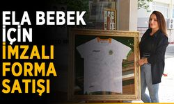 Ela bebek için imzalı forma satışı