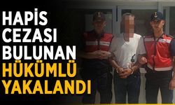 Hapis cezası bulunan hükümlü yakalandı