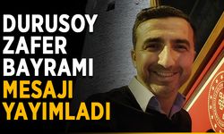 Mustafa Durusoy’dan Zafer Bayramı mesajı