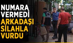 Numara vermedi, arkadaşı silahla vurdu