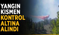 Yangın kısmen kontrol altına alındı