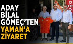 Aday Bilal Gömeç’ten Yaman’a ziyaret