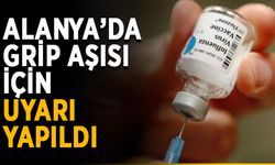 Alanya’da grip aşısı için uyarı yapıldı