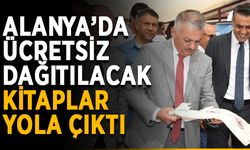Alanya’da ücretsiz dağıtılacak kitaplar yola çıktı