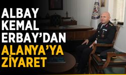Albay Kemal Erbay’dan Alanya’ya ziyaret