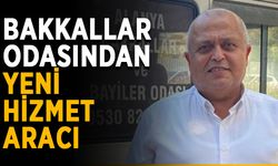 Bakkallar odasından yeni hizmet aracı