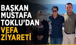 Başkan Mustafa Toklu’dan vefa ziyareti