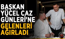 Başkan Yücel Caz Günleri’ne gelenleri ağırladı