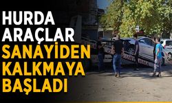 Hurda araçlar sanayiden kalkmaya başladı